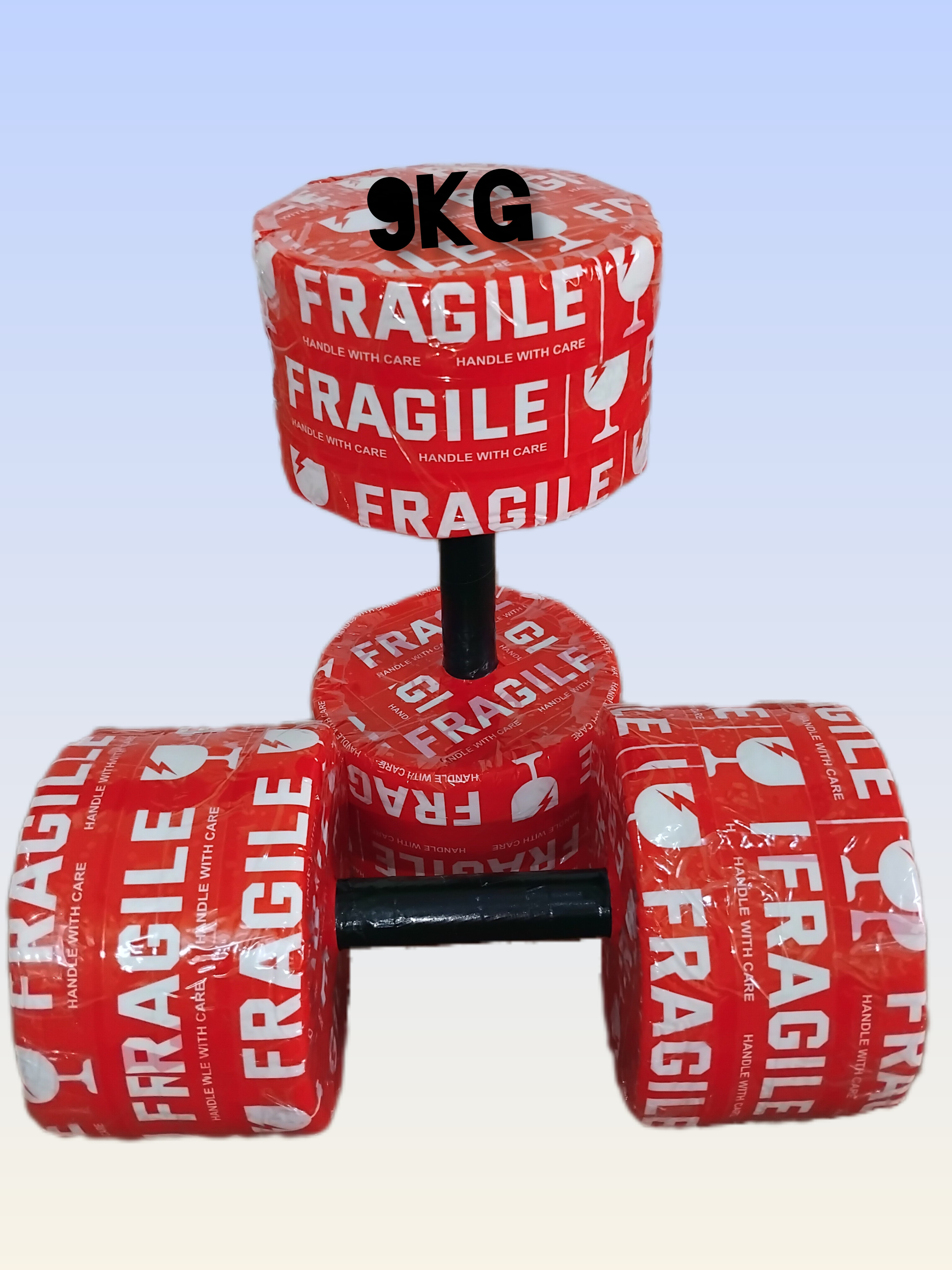 دمبل بتنی 9 کیلوگرم(ست 18 کیلوگرم)